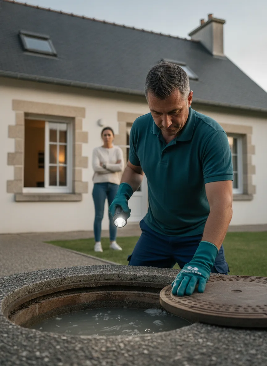 Débouchage canalisation Aigrefeuille-sur-Maine – problème / diagnostic
